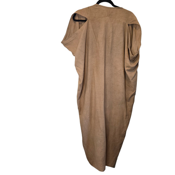 NWOT Mccullough Classic Easy Fit Pull Over Dress Caftan Mrs. Roper Size Medium - Picture 3 of 7